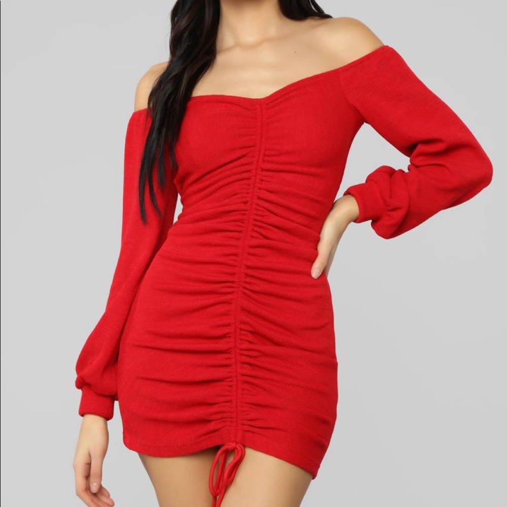 Baby I’m In Love Red Fashion Nova Dress